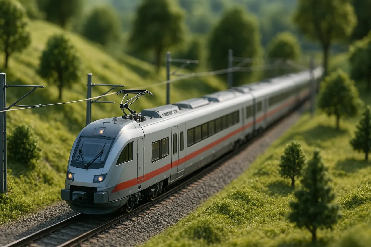 Modelspoor baan